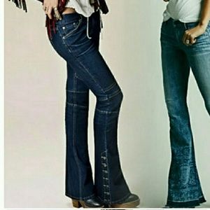 Free People sequoia flare jeans