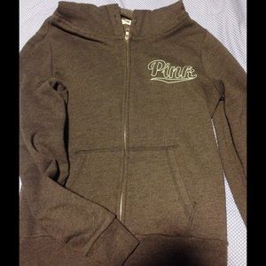 PINK full zip jacket