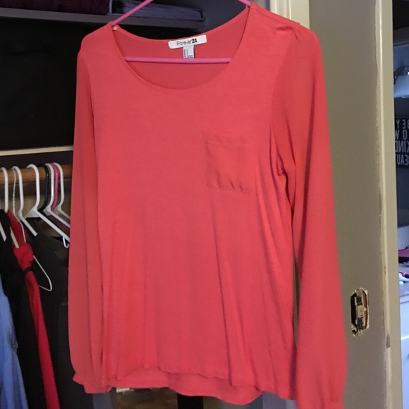 Forever 21 coral top