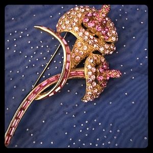 🌾Pink Calalily Brooch🌾