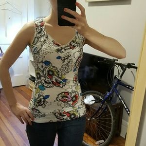 Floral tank top by American rag