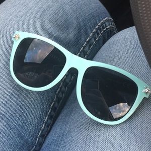 PINK Teal Sunglasses