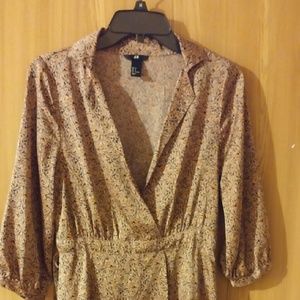 Tan H&M Dress NWOT