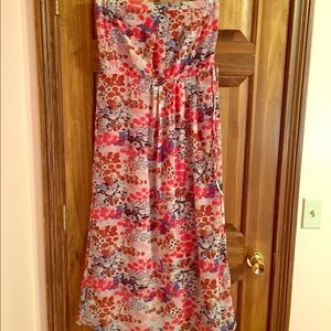 Gap Strapless Maxi Dress