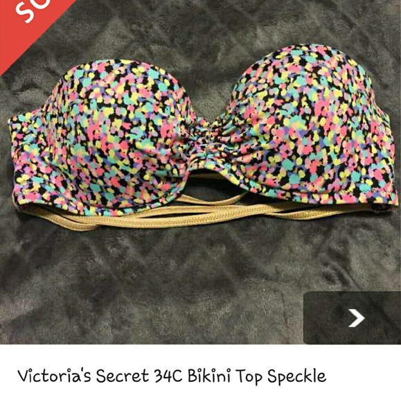 VS speckle bikini top
