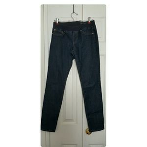 AG skinny jeans with elastic waist