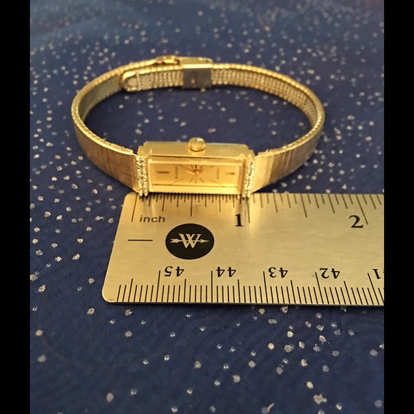 Vintage Diamond Watch 10KT RGP main image 4