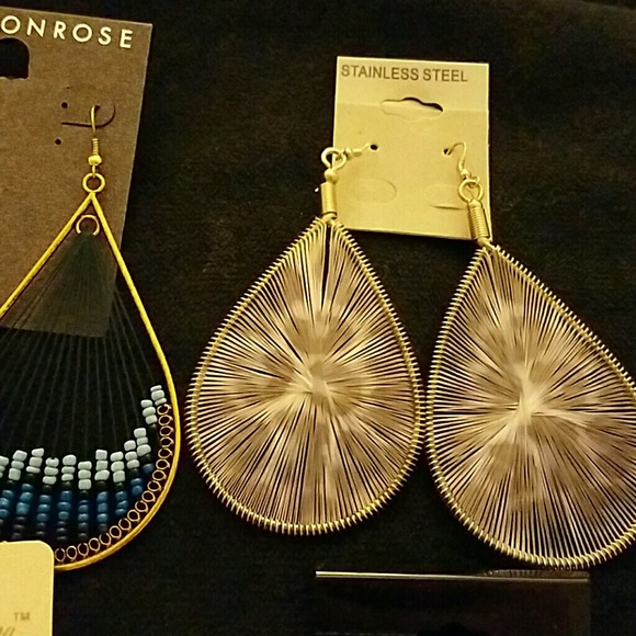 Thread earrings - Picture 4 of 4