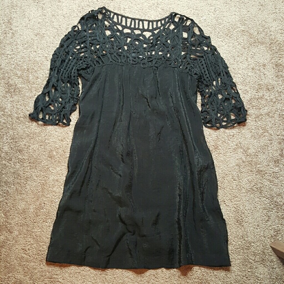 LuLu'S Black Shift Dress NW