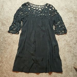 LuLu'S Black Shift Dress NW