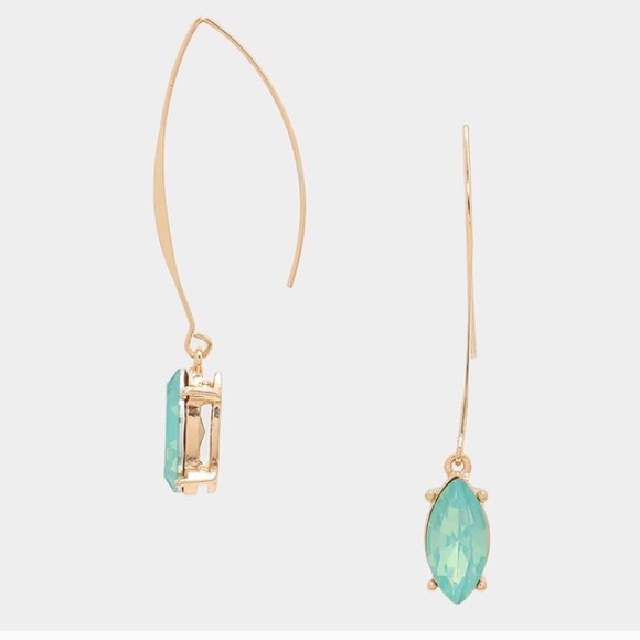 Jewelry - Mint Opal Stone Earrings