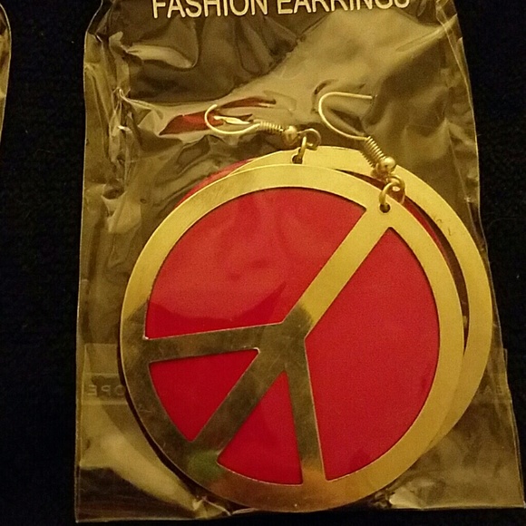 Peace earrings - Picture 3 of 4