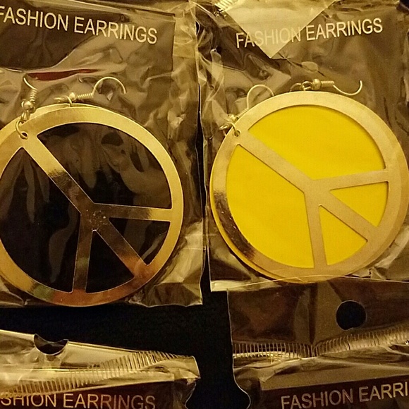 Peace earrings - Picture 4 of 4
