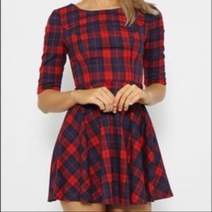 Plaid dress
