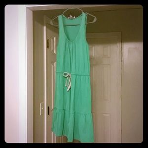 Teal Ann Taylor Loft Sundress