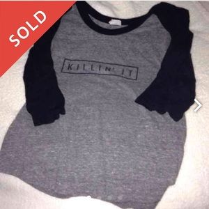 🚫SOLD🚫Brandy Melville Printed Top