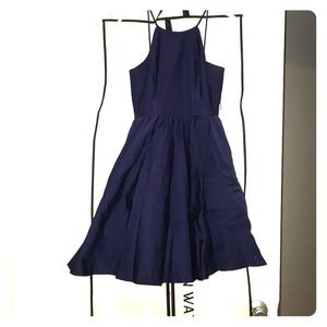 Weddington way navy blue dress