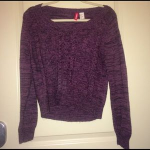 Cropped sweater