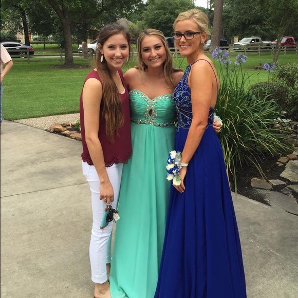 prom/formal event dress corset back - Picture 4 of 4