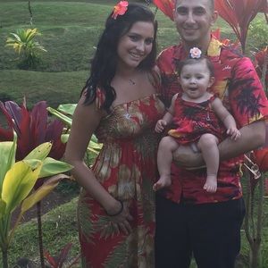 Authentic Hawaiian Maxi Dress