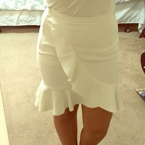 H&M white/ivory Skirt