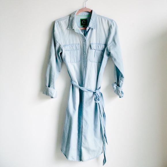 Denim dress