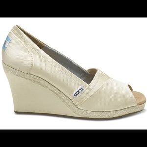 Ivory Grossgrain TOMS