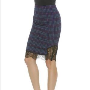 *Flash Sale* Kardashian Kollection Plaid Skirt