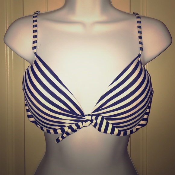 Striped Swim Top