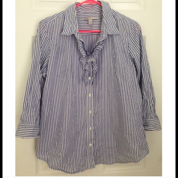 Striped/Seersucker Oxford Shirt