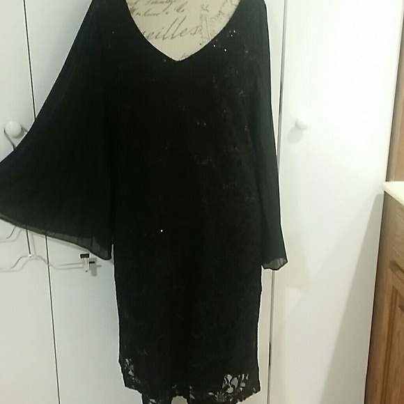 onyx nite  Dresses & Skirts - Black sequin dress.