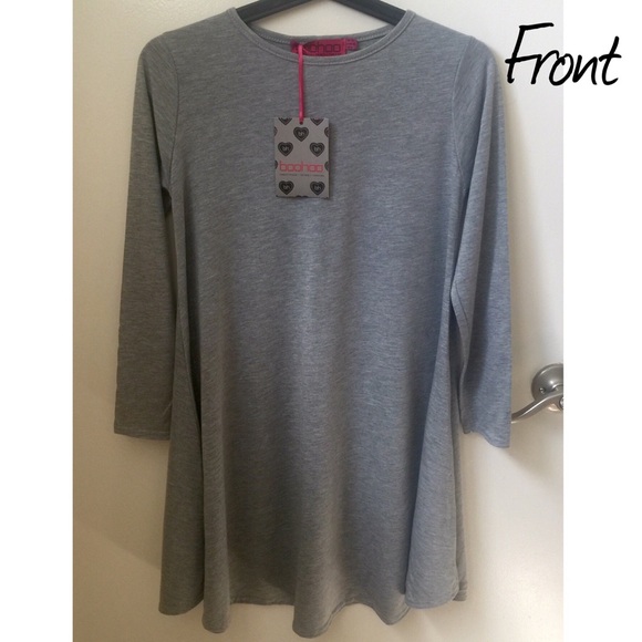 Long Sleeved Swing Dress -petite