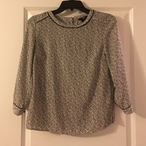 H&M patterned blouse size 4