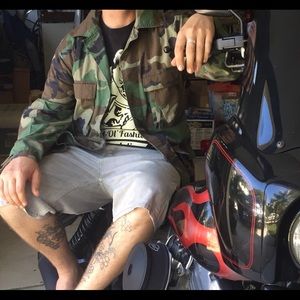 Vintage Army Camo jacket.