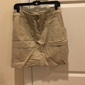 Ann Taylor khaki skirt