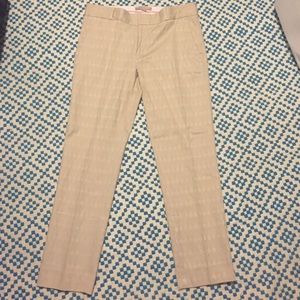Nude, printed ankle pant
