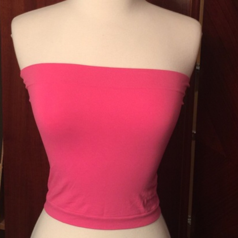 Pink Tube Top - Picture 2 of 10