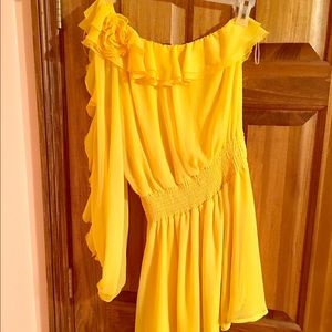 Arden B One Shoulder Dress