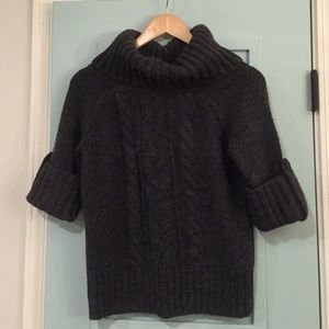 Nordstrom Womens sweater charcoal gray size small