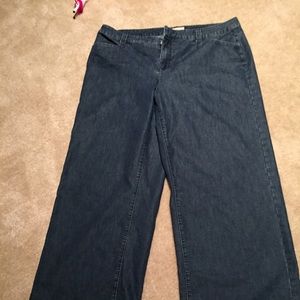 Wide leg cold water creek pants