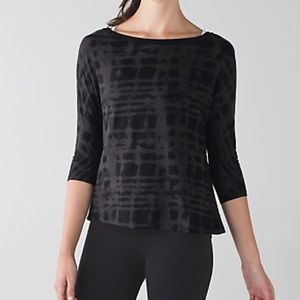 lululemon Yoga Flow Long Sleeve Tee