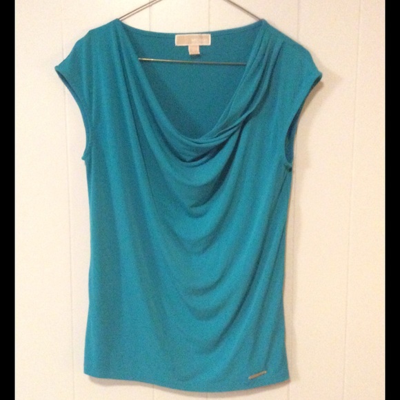 MICHAEL by Michael Kors Blue Blouse