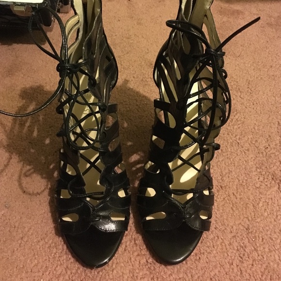 Black Nine West heels