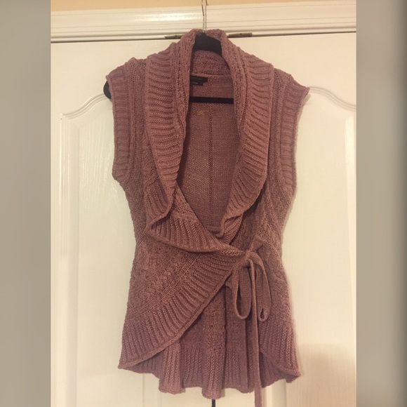Pink Sweater Vest