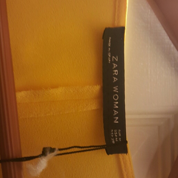 Canary Yellow Zara Dress - Picture 2 of 4