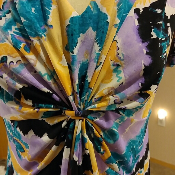 Daisy Fuentes Colorful Top/Blouse - Picture 3 of 3