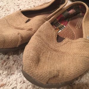 Women's Burlap Toms