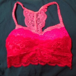 Pink bralette