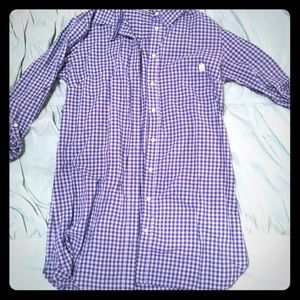 Victoria's Secret Plaid Sleep Shirt