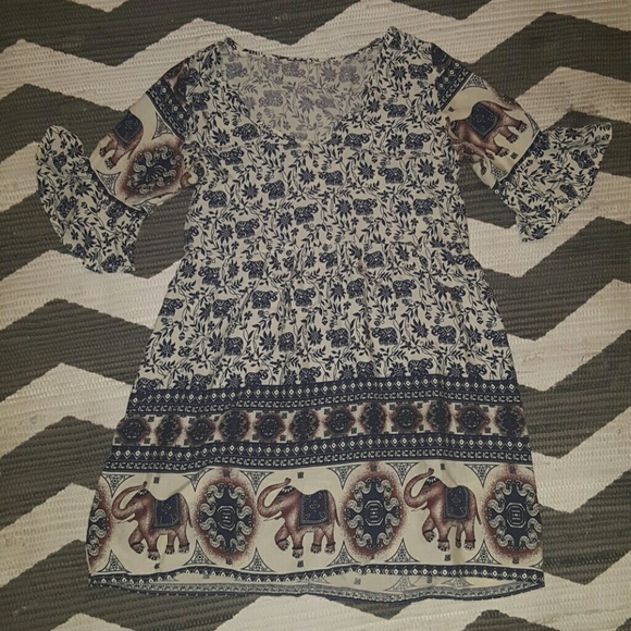 Elephant dress size medium ??